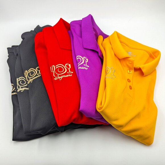 TeamWorld Tops - Wegmans Womens Polo Shirts Lot of 6